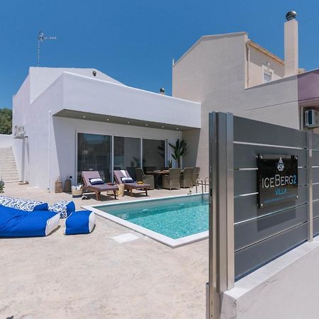 Villa Iceberg 2 With Pool Kalamaki  Dış mekan fotoğraf