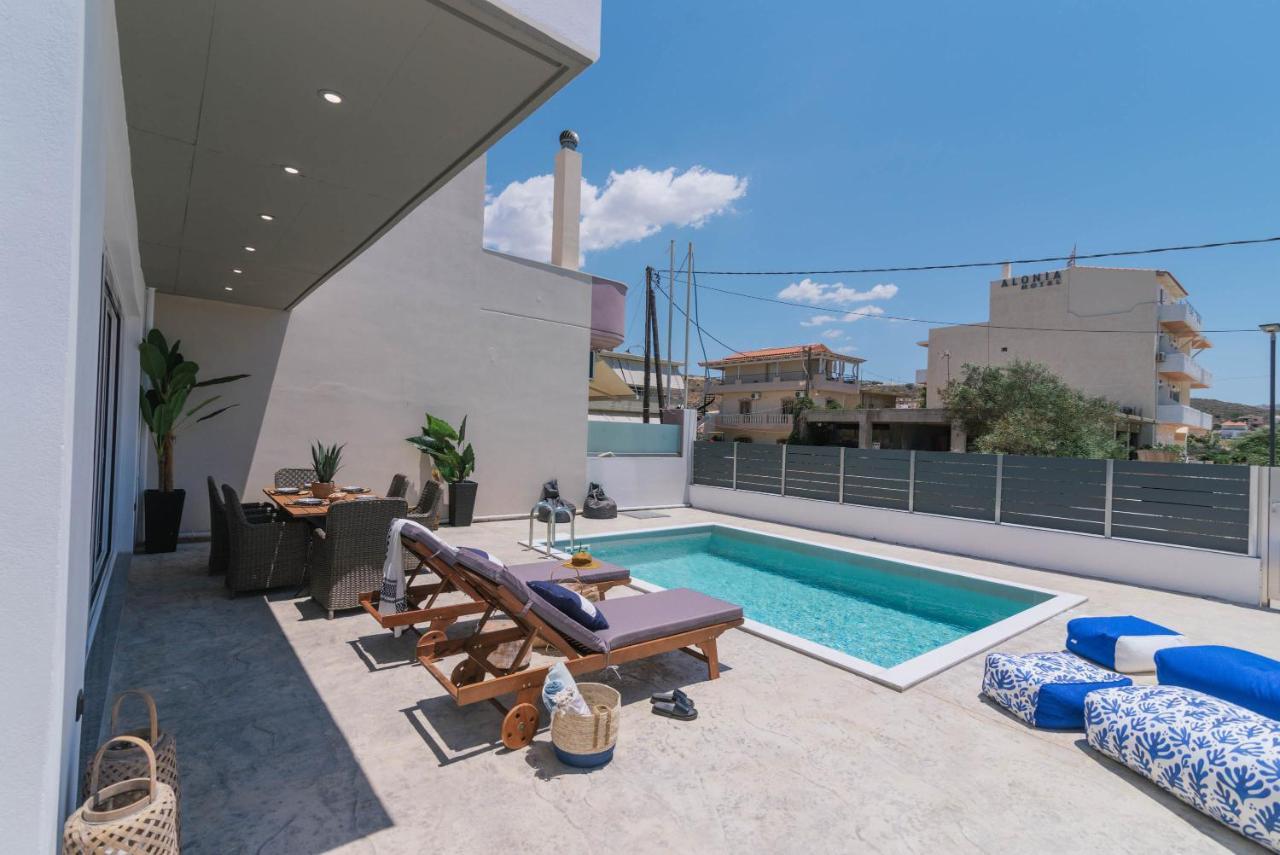 Villa Iceberg 2 With Pool Kalamaki  Dış mekan fotoğraf